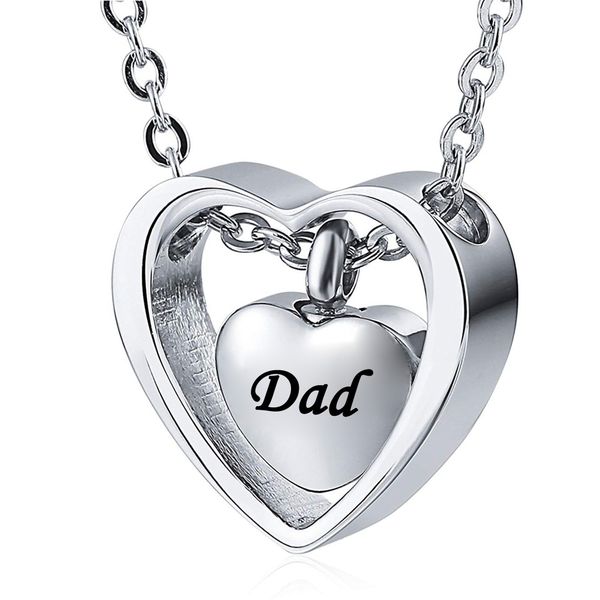 personalized engraving custom stainless steel double heart silver pendant cremation urn necklace for ashes keepsake memorial
personalized engraving custom stainless steel double heart silver pendant cremation urn necklace for ashes keepsake memorial