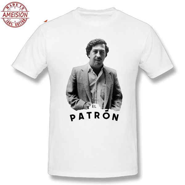 cool tee shirt pablo escobar el patron teenage short sleeve t shirts funny 100% cotton men t-shirt quotes o-neck cotton, White;black
cool tee shirt pablo escobar el patron teenage short sleeve t shirts funny 100% cotton men t-shirt quotes o-neck cotton, White;black