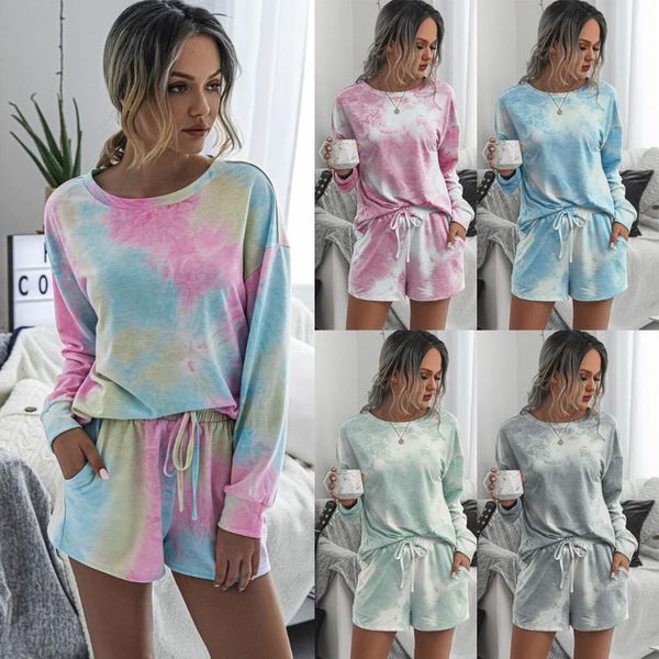 2pcs set women 2020 tie-dye summer tracksuits sweatshirt tie dye outfit shorts set active wear long sleeve sweatsuit set#g3, White;black
2pcs set women 2020 tie-dye summer tracksuits sweatshirt tie dye outfit shorts set active wear long sleeve sweatsuit set#g3, White;black