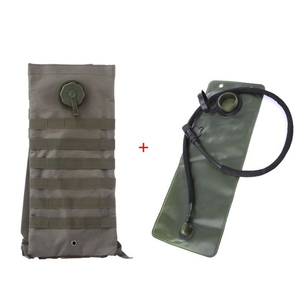 2.5l military tactical water bag + water sac hiking camping molle camouflage bag backpack hydration water bag
2.5l military tactical water bag + water sac hiking camping molle camouflage bag backpack hydration water bag