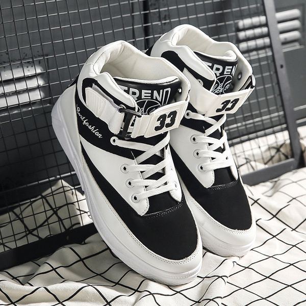 mazefeng 2018 spring men casual shoes hard-wearing high-shoes men sneaker lace-up trend flats breathable male flat, Black
mazefeng 2018 spring men casual shoes hard-wearing high-shoes men sneaker lace-up trend flats breathable male flat, Black