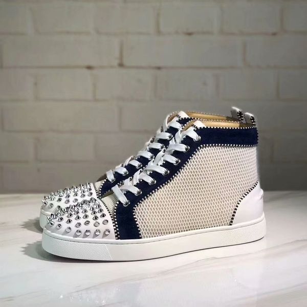 designer fashion luxury red bottom studded spikes flats shoes for men women glitter party lovers genuine leather casual sneakers, Black
designer fashion luxury red bottom studded spikes flats shoes for men women glitter party lovers genuine leather casual sneakers, Black