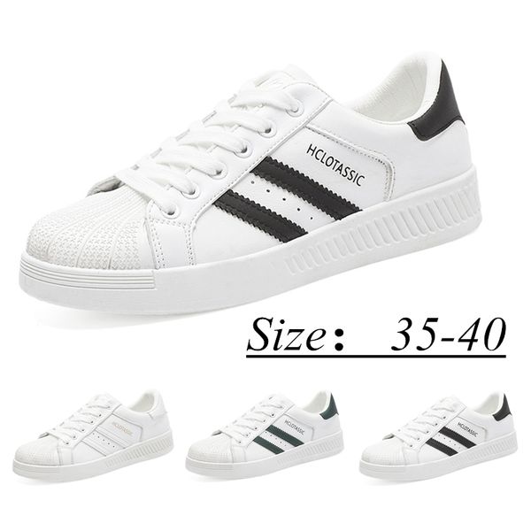 women's flat shoes 2020 new fashion classic white shoes women's breathable casual sports shell toe flat sneakers for women, Black
women's flat shoes 2020 new fashion classic white shoes women's breathable casual sports shell toe flat sneakers for women, Black