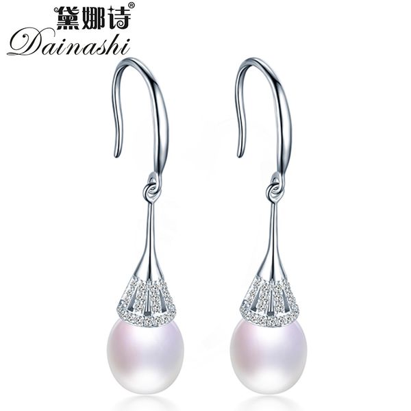 dainashi 925 sterling silver zircon drop earrings new arrival 100% genuine natural freshwater pearl hook earrings for women, Golden;silver
dainashi 925 sterling silver zircon drop earrings new arrival 100% genuine natural freshwater pearl hook earrings for women, Golden;silver