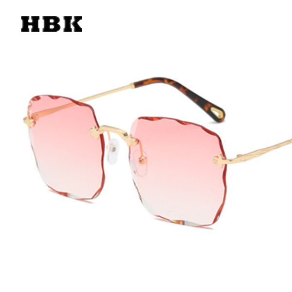 hbk rimless square modis sunglasses oculos vintage women brand designer luxury 2020 pink sun glasses festival gift, White;black
hbk rimless square modis sunglasses oculos vintage women brand designer luxury 2020 pink sun glasses festival gift, White;black