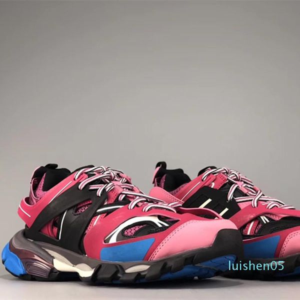triple s 3.0 new color pink blue white tess s men women clunky sneaker casual shoes designer shoe with dust bag l05l, Black
triple s 3.0 new color pink blue white tess s men women clunky sneaker casual shoes designer shoe with dust bag l05l, Black