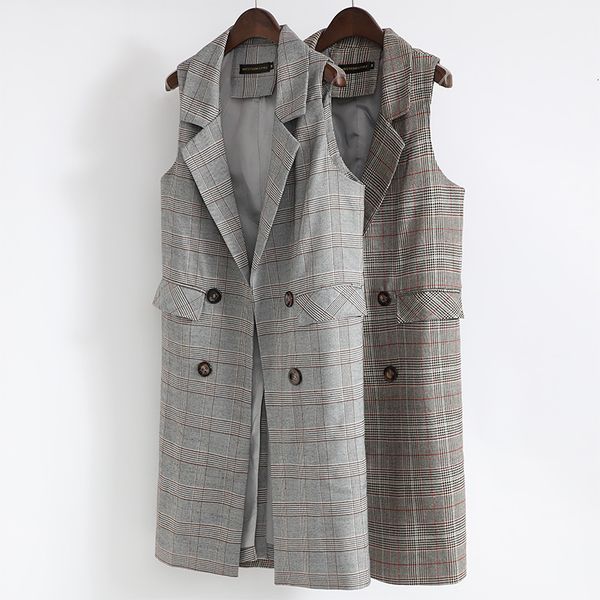 elegant long waistcoat for women summer lattice slim long vests female cardigan vest suit female waistcoats coat, Black;white
elegant long waistcoat for women summer lattice slim long vests female cardigan vest suit female waistcoats coat, Black;white