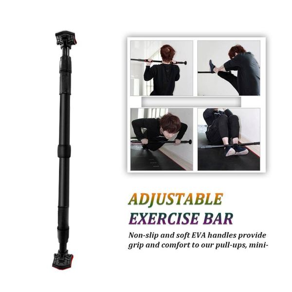 horizontal bars 66-130cm pull up bar b load 440lb sport fitness training adjustable door exercise home workout gym
horizontal bars 66-130cm pull up bar b load 440lb sport fitness training adjustable door exercise home workout gym