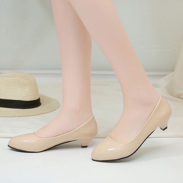 female pumps nude shallow mouth women shoes fashion office work wedding party shoes ladies low heel woman autumn a00139, Black
female pumps nude shallow mouth women shoes fashion office work wedding party shoes ladies low heel woman autumn a00139, Black
