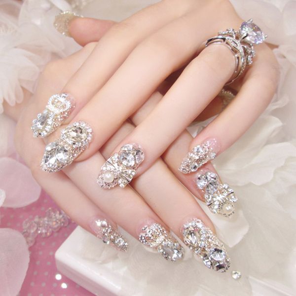 2019 24 pcs 3d bling nail patch art jewelry glitter rhinestone pearl decor nail tips, Red;gold
2019 24 pcs 3d bling nail patch art jewelry glitter rhinestone pearl decor nail tips, Red;gold