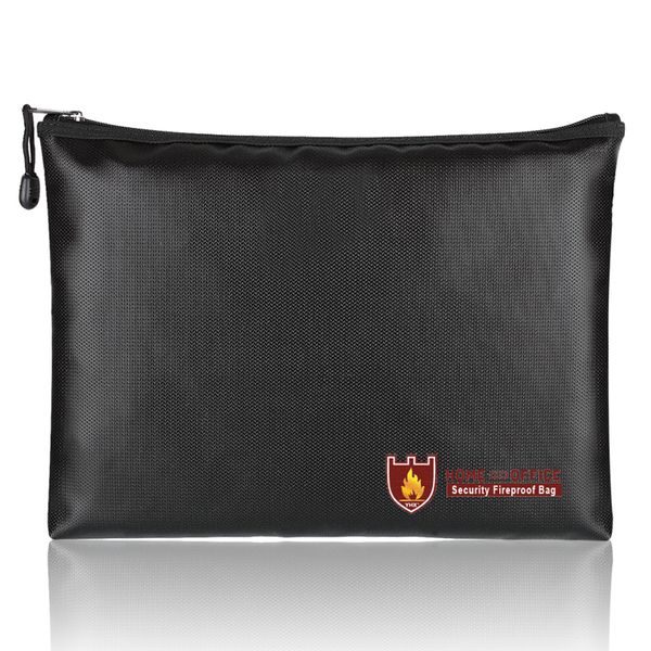 fireproof waterproof practical safe document bag zipper closure envelope pouch valuables large space
fireproof waterproof practical safe document bag zipper closure envelope pouch valuables large space