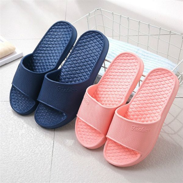 home summer indoor floor non-slip couple family women and men l bathroom bath sandal slippers, Black
home summer indoor floor non-slip couple family women and men l bathroom bath sandal slippers, Black