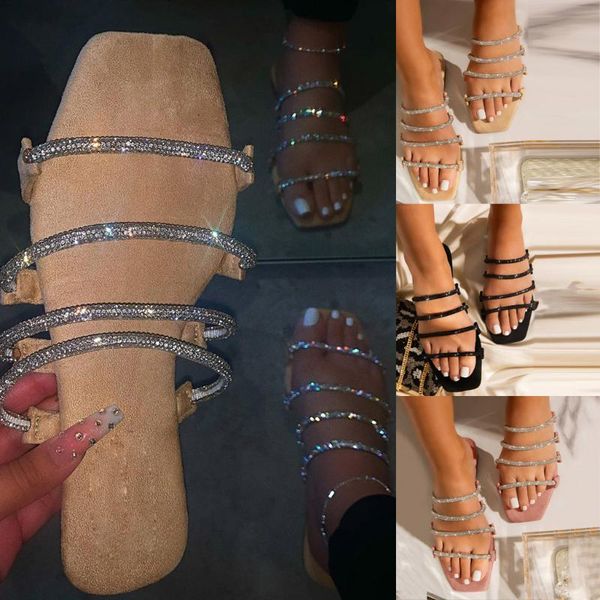 fashion summer shoes for women flip-flops flat open toe rhinestone sandals slippers casual beach shoes slippers zapatos mujer#25, Black
fashion summer shoes for women flip-flops flat open toe rhinestone sandals slippers casual beach shoes slippers zapatos mujer#25, Black