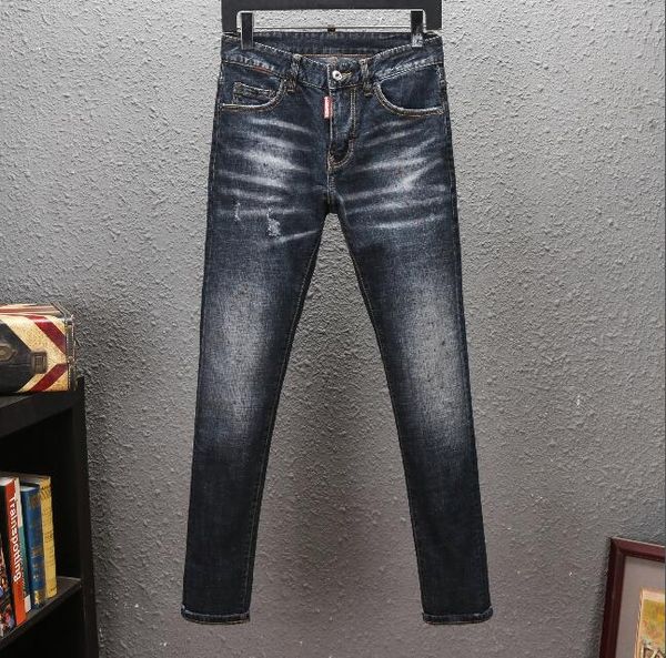 unique mens badge slim fit jeans fashion designer skinny washed frayed motocycle denim pants hip hop biker trousers#6358, Blue
unique mens badge slim fit jeans fashion designer skinny washed frayed motocycle denim pants hip hop biker trousers#6358, Blue