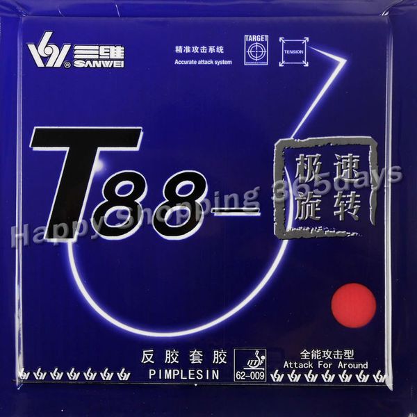 original 2 pieces of sanwei t88-speed pips-in table tennis / pingpong rubber with sponge
original 2 pieces of sanwei t88-speed pips-in table tennis / pingpong rubber with sponge