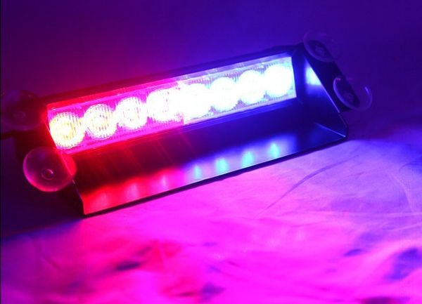 icoco 8 led grille warning flash strobe lights lamps blocks for dashboard or mounting onto the windshield red and blue
icoco 8 led grille warning flash strobe lights lamps blocks for dashboard or mounting onto the windshield red and blue