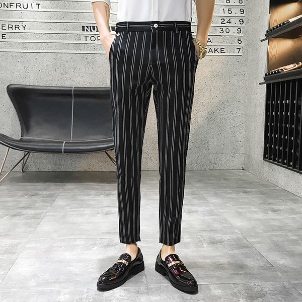 мужские slim fit узкие мужские брюки для чино плед новый дизайн мода высокого класса костюм брюки черный зеленый полосатый повседневные длин, Black
мужские slim fit узкие мужские брюки для чино плед новый дизайн мода высокого класса костюм брюки черный зеленый полосатый повседневные длин, Black