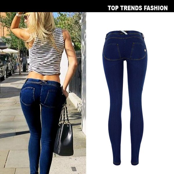 women 2020 luxury designer jeans female brand elegant woman clothes blue mom jeans low waisted hip lifting elastic skinny biker denim pants
