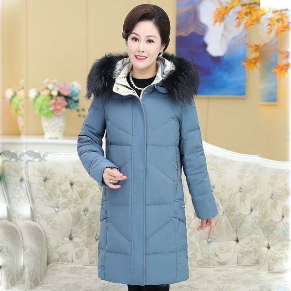 winter 2019 new middle-aged and elderly 200 catties fat mother down jacket thickened fashion women's coat with fat hooded collar, Black;white
winter 2019 new middle-aged and elderly 200 catties fat mother down jacket thickened fashion women's coat with fat hooded collar, Black;white