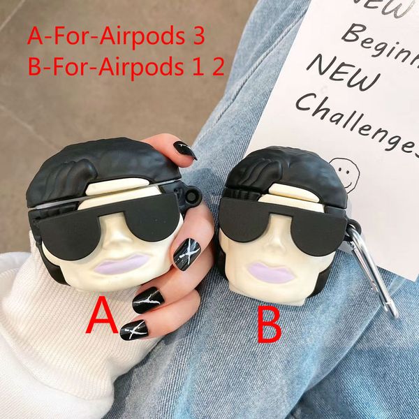 classic 3d character headphone case for airpods 1 2 3 protective case for apple airpods silicone drop-proof cover personality
classic 3d character headphone case for airpods 1 2 3 protective case for apple airpods silicone drop-proof cover personality