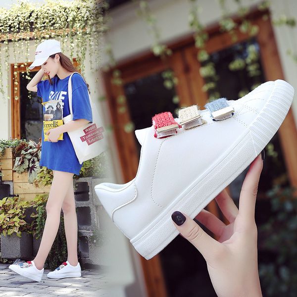 sneakers women running shoes 2019 fashion white women sneakers mixed colors skateboarding shoes woman hook & loop, Black
sneakers women running shoes 2019 fashion white women sneakers mixed colors skateboarding shoes woman hook & loop, Black