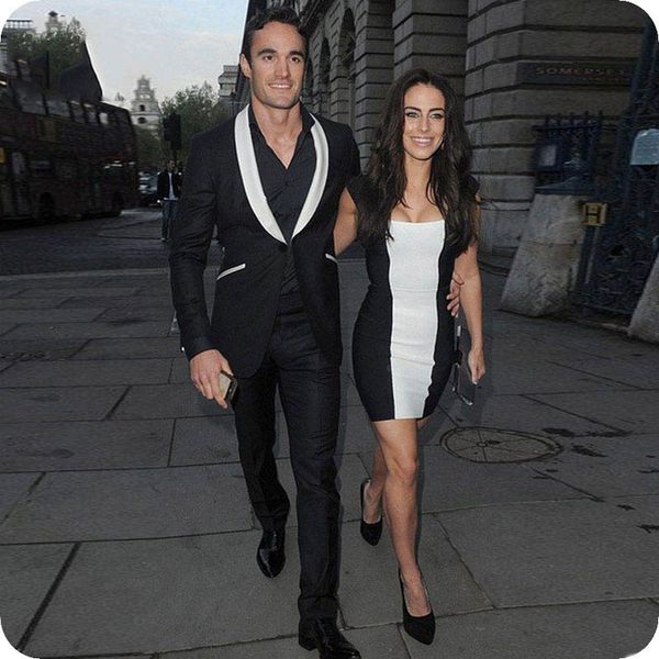 black groom attire men suits for wedding anzug mode hombre clothes groomsmen tuxedo terno masculino white shawl design prom party 2piece, Black;gray
black groom attire men suits for wedding anzug mode hombre clothes groomsmen tuxedo terno masculino white shawl design prom party 2piece, Black;gray