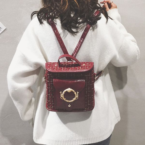 female korean 2019 new fashion woolen women shoulder bag casual bag backpack tide travel school backpack
female korean 2019 new fashion woolen women shoulder bag casual bag backpack tide travel school backpack