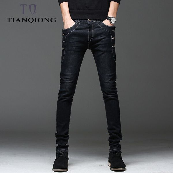 men's jeans 2021 men classic business fashion casual primary color slim fit small straight male trousers denim pants brand clothes, Blue
men's jeans 2021 men classic business fashion casual primary color slim fit small straight male trousers denim pants brand clothes, Blue