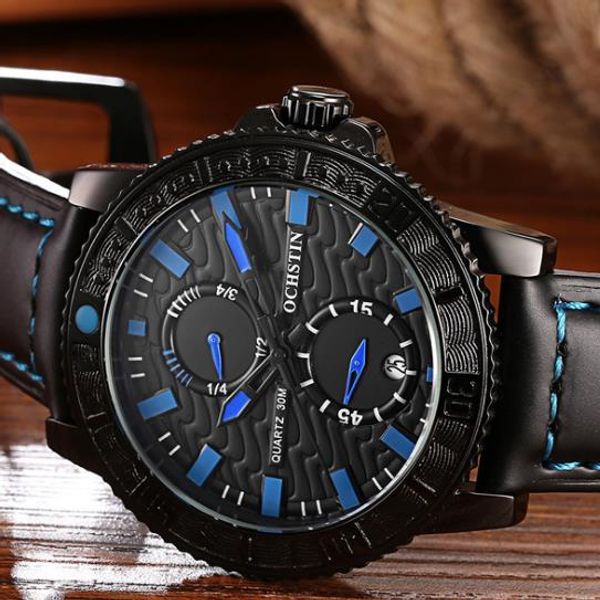 brand multi-functional leisure sports watch men's hidden toothpick design quartz watch waterproof leather watchband pin buckle, Slivery;brown
brand multi-functional leisure sports watch men's hidden toothpick design quartz watch waterproof leather watchband pin buckle, Slivery;brown