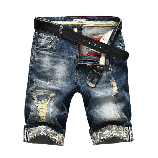 selling summer casual thin short homme de marque 2018 korean youth mens denim shorts elasticity distressed slim jeans men, Blue
selling summer casual thin short homme de marque 2018 korean youth mens denim shorts elasticity distressed slim jeans men, Blue