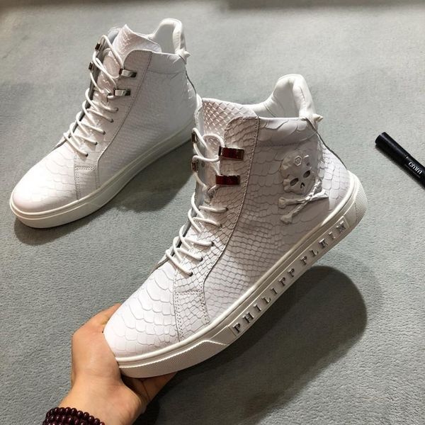 2019 designer mens luxury shoes trainers sneakers philipp plein pp 2020 men's casual shoes 38-45 nx0030-5, Blue
2019 designer mens luxury shoes trainers sneakers philipp plein pp 2020 men's casual shoes 38-45 nx0030-5, Blue