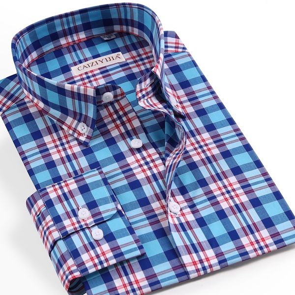 men's casual shirts caiziyijia 2021 men plaid checkered button-down long sleeve standard-fit stylish gingham cotton shirt, White;black
men's casual shirts caiziyijia 2021 men plaid checkered button-down long sleeve standard-fit stylish gingham cotton shirt, White;black