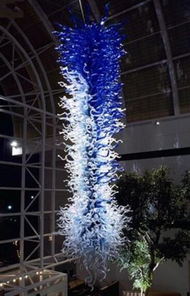 Lamps Modern Oversize White and Blue LED Chandeliers Lighting Hand Blown Murano Glass Pendant Lights
Lamps Modern Oversize White and Blue LED Chandeliers Lighting Hand Blown Murano Glass Pendant Lights