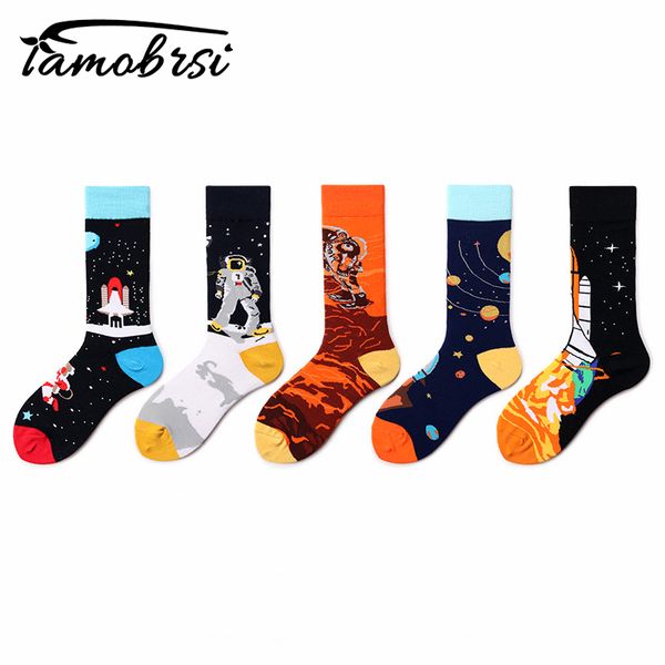 space rocket astronaut mars cartoon socks creative pattern mensocks cool funny socks women cotton casual happy wholesale, Black
space rocket astronaut mars cartoon socks creative pattern mensocks cool funny socks women cotton casual happy wholesale, Black