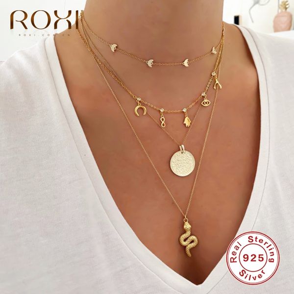 roxi vintage snake pendant necklace for women men 925 sterling silver chains clavicle necklaces collar jewelry collares mujer
roxi vintage snake pendant necklace for women men 925 sterling silver chains clavicle necklaces collar jewelry collares mujer