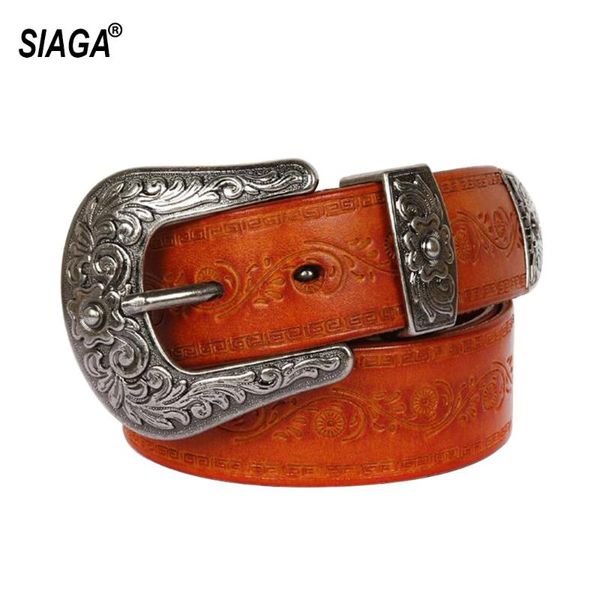 siaga personalized big retro pin sliver metal buckle belts cowhide leather belt female accessories 3.8cm width sa007, Black;brown
siaga personalized big retro pin sliver metal buckle belts cowhide leather belt female accessories 3.8cm width sa007, Black;brown