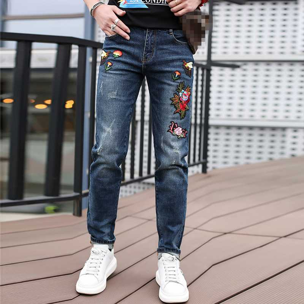 wb6399 fashion men's pants 2020 runway european design party style men's clothing, Blue
wb6399 fashion men's pants 2020 runway european design party style men's clothing, Blue