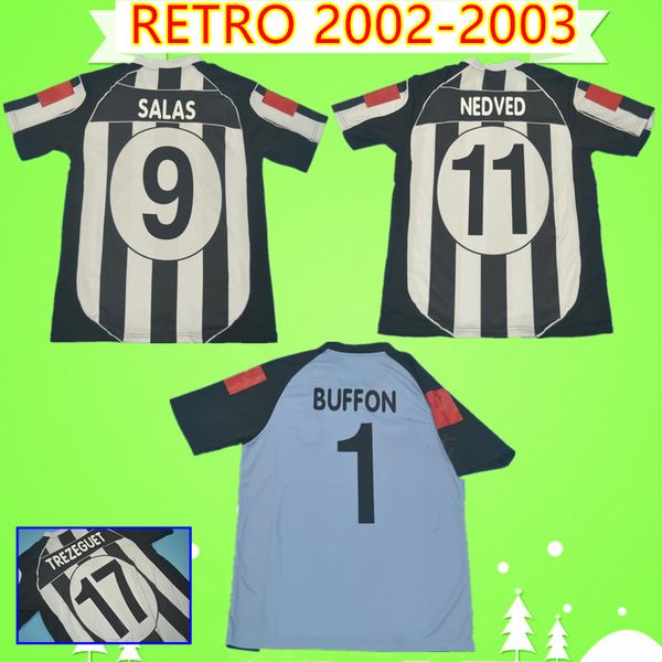 retro 2002 2003 soccer jerseys goalkeeper blue home black white vintage classic football shirts zidane del piero davids maglia da calcio, Black;yellow
retro 2002 2003 soccer jerseys goalkeeper blue home black white vintage classic football shirts zidane del piero davids maglia da calcio, Black;yellow