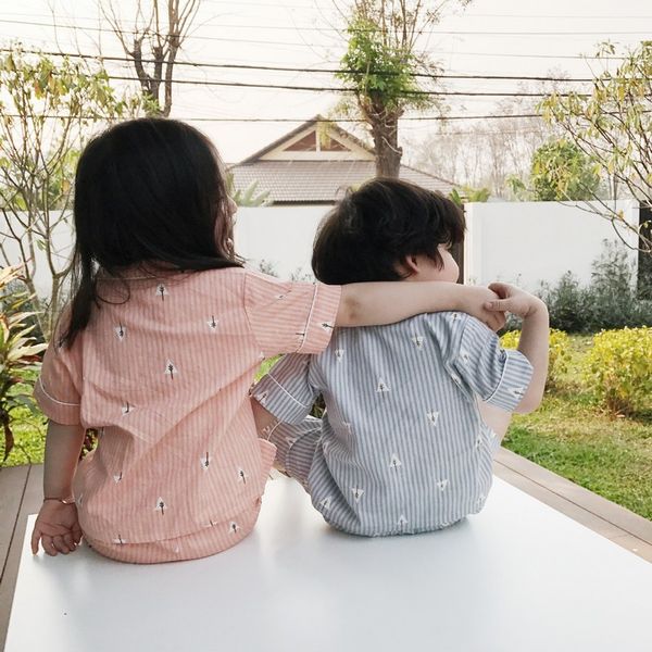 2020 summer new children's pajamas four-color home service children's clothing japanese cartoon suit, Blue;red
2020 summer new children's pajamas four-color home service children's clothing japanese cartoon suit, Blue;red