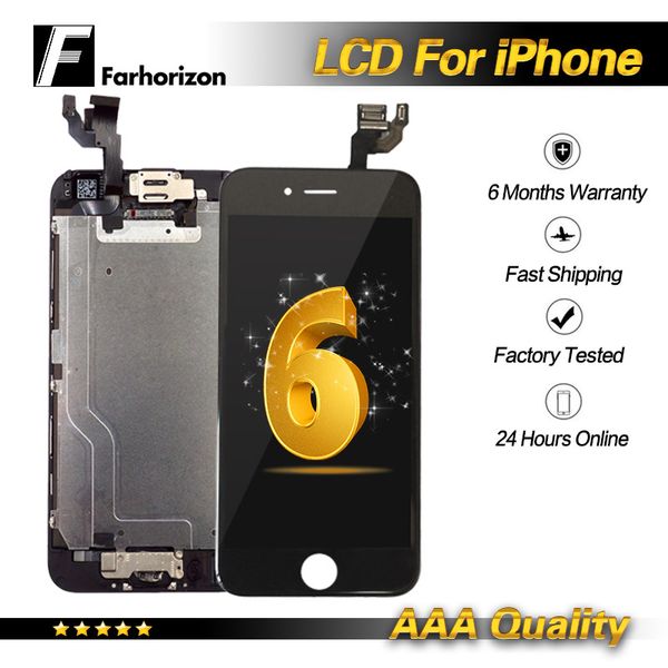 for iphone 6 lcd display grade a+++ lcd display touch digitizer complete screen with frame full set assembly replacement & ing
for iphone 6 lcd display grade a+++ lcd display touch digitizer complete screen with frame full set assembly replacement & ing