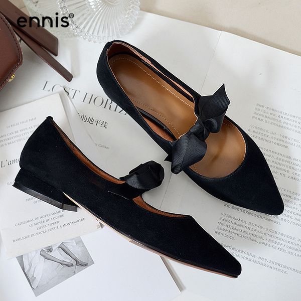 ennis new bow tie women casual shoes spring leather suede loafers pointed korean fashion black flats pink gray ladies shoe c0006
ennis new bow tie women casual shoes spring leather suede loafers pointed korean fashion black flats pink gray ladies shoe c0006
