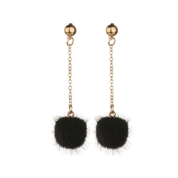 vohe cute faux fur ball dangle drop earrings for women long oorbellen pom pom pendant earing fashion jewelry, Silver
vohe cute faux fur ball dangle drop earrings for women long oorbellen pom pom pendant earing fashion jewelry, Silver