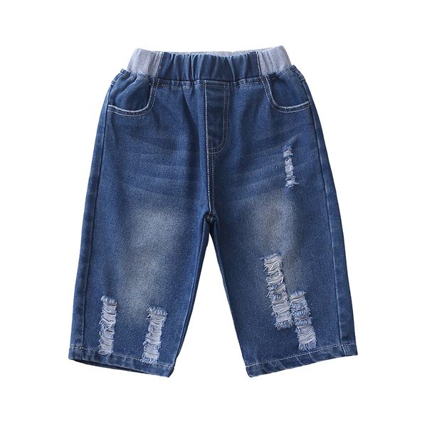 boys shorts jeans cropped trousers washed hole shorts 50% long pants cotton summer gift, Blue
boys shorts jeans cropped trousers washed hole shorts 50% long pants cotton summer gift, Blue