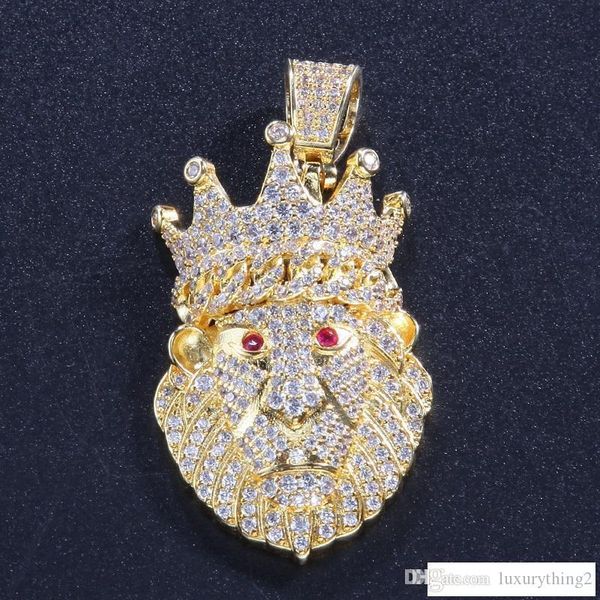 crown lion pendant necklace new mens hip hop necklace jewelry gold plated iced out pendant necklaces, Silver
crown lion pendant necklace new mens hip hop necklace jewelry gold plated iced out pendant necklaces, Silver