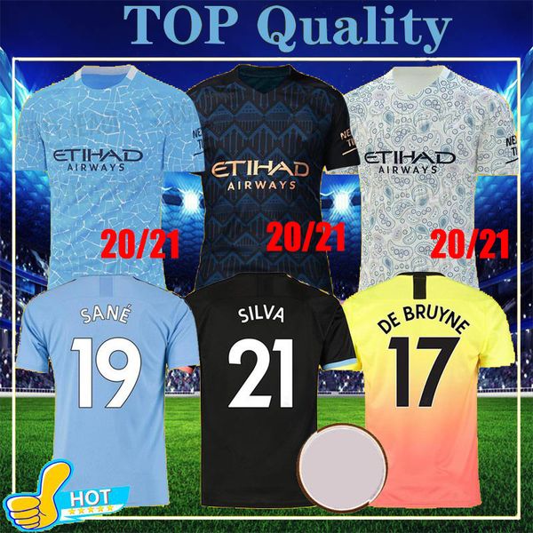 20 21 sterling de bruyne kun aguero manchester fc soccer jersey city 2020 2021 sane jesus football shirt men kids kit sets uniform home, Black;yellow
20 21 sterling de bruyne kun aguero manchester fc soccer jersey city 2020 2021 sane jesus football shirt men kids kit sets uniform home, Black;yellow