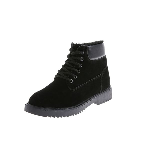 winter boots casual faux suede lace up boots femme hiver 2020 ankle snow boots women warmest plush insole cotton shoes scarponcini neve, Black
winter boots casual faux suede lace up boots femme hiver 2020 ankle snow boots women warmest plush insole cotton shoes scarponcini neve, Black