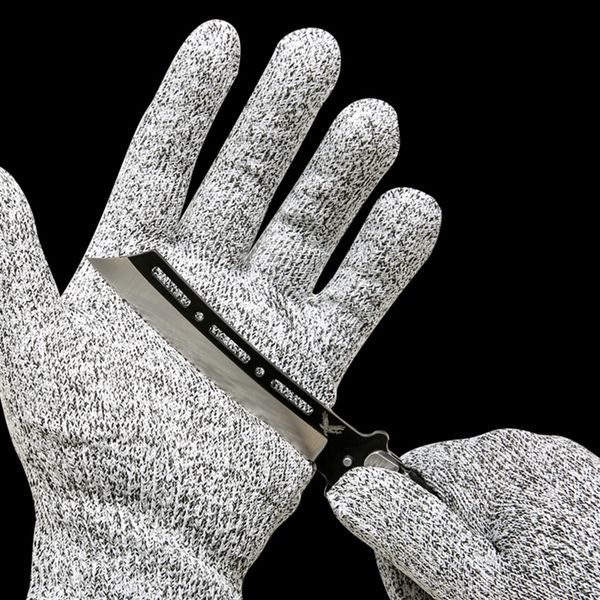 1 pair anti-cut gloves safety cut proof stab resistant stainless steel wire metal mesh kitchen butcher cut-resistant safety
1 pair anti-cut gloves safety cut proof stab resistant stainless steel wire metal mesh kitchen butcher cut-resistant safety