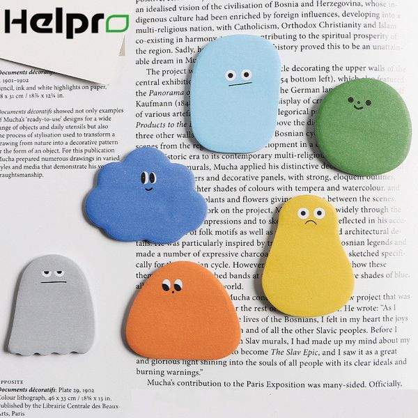 helpro 30 sheets sticky notes cute creature label memo pad for writing papeleria school office paper sticky stationery supplies
helpro 30 sheets sticky notes cute creature label memo pad for writing papeleria school office paper sticky stationery supplies