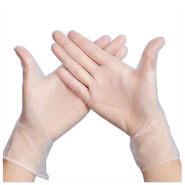 100шт (50 пар) одноразовые резиновые перчатки из пвх прозрачные без порошка индивидуальные защитные виниловые экзаменационные перчатки для р 
100шт (50 пар) одноразовые резиновые перчатки из пвх прозрачные без порошка индивидуальные защитные виниловые экзаменационные перчатки для р