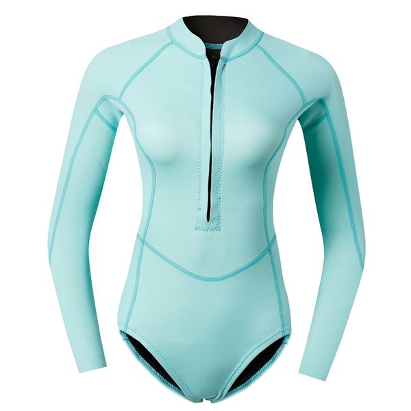 women 2mm neoprene long sleeve wetsuit front zip diving bikini suit swimwear for snorkeling surfing
women 2mm neoprene long sleeve wetsuit front zip diving bikini suit swimwear for snorkeling surfing